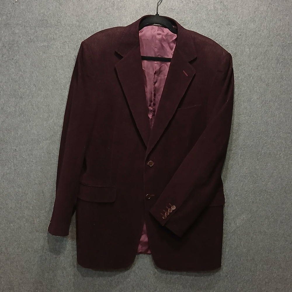 Canali 100% Cotton Corduroy 50 IT Jacket Saks Fifth Avenue Designer RARE Luxury